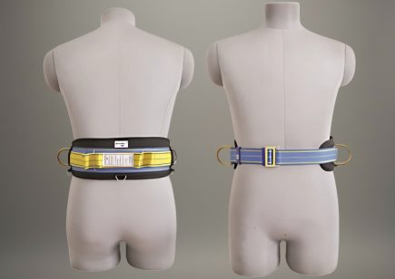 BELT, CARABINER AND ROPE SET